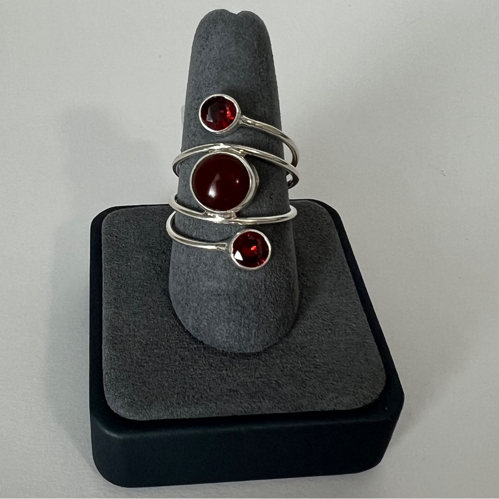 Ring for women, 925 silver made in Mexico size 9.5